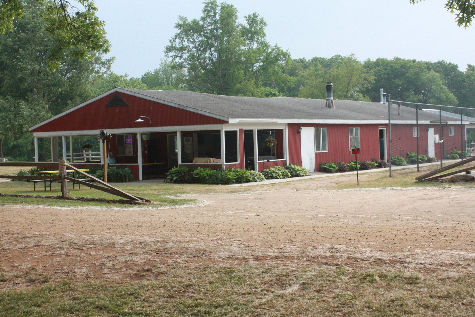 CRC Lodge Building from the front